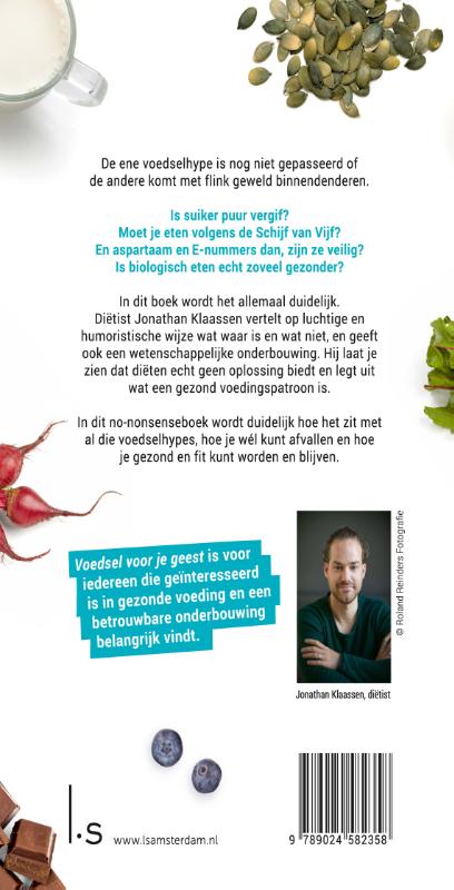 Achterkant van Voedsel voor je geest