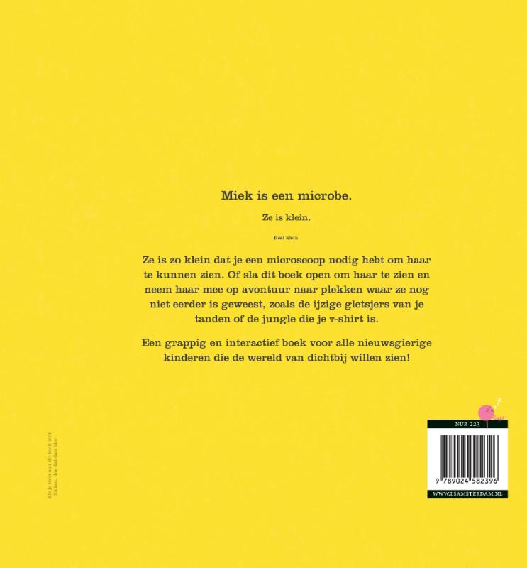 Achterkant van Niet aan dit boek likken*