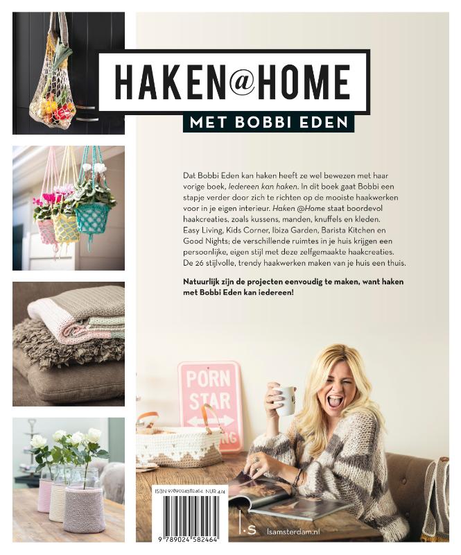 Achterkant van Haken @home met Bobbi Eden