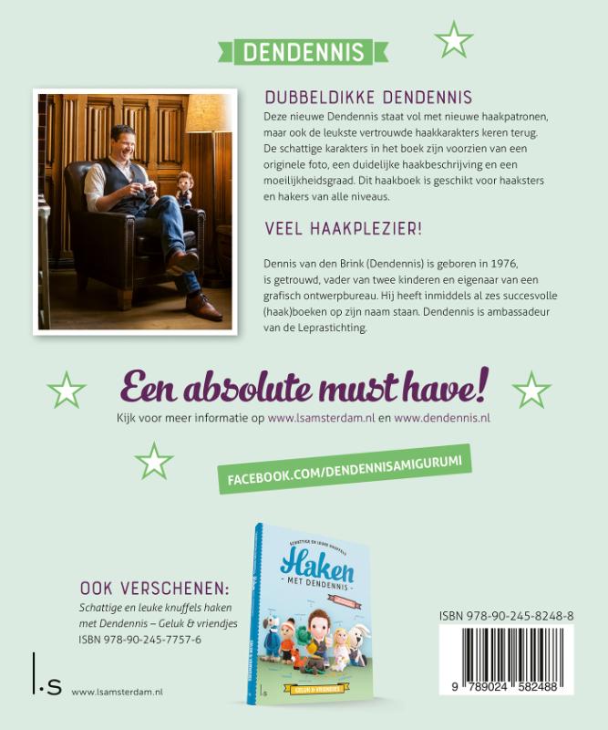 Achterkant van Héél veel knuffels haken