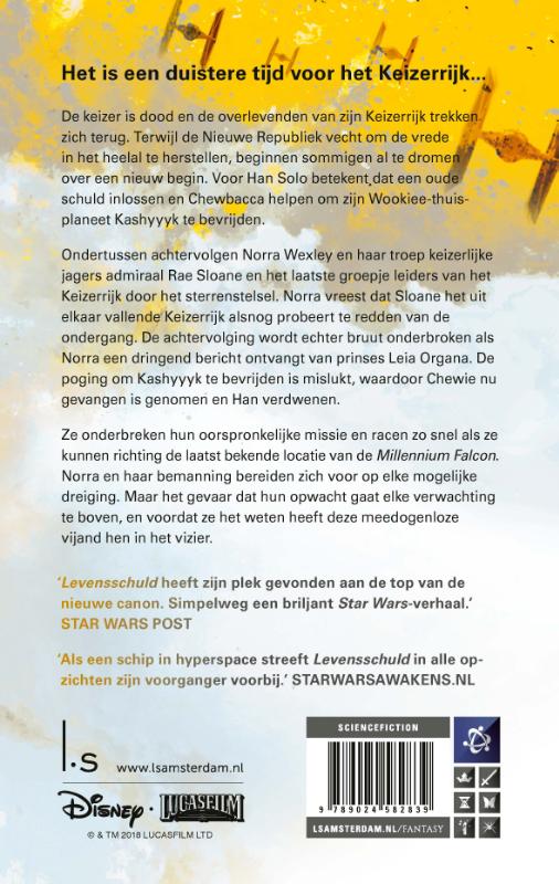 Achterkant van Aftermath levensschuld