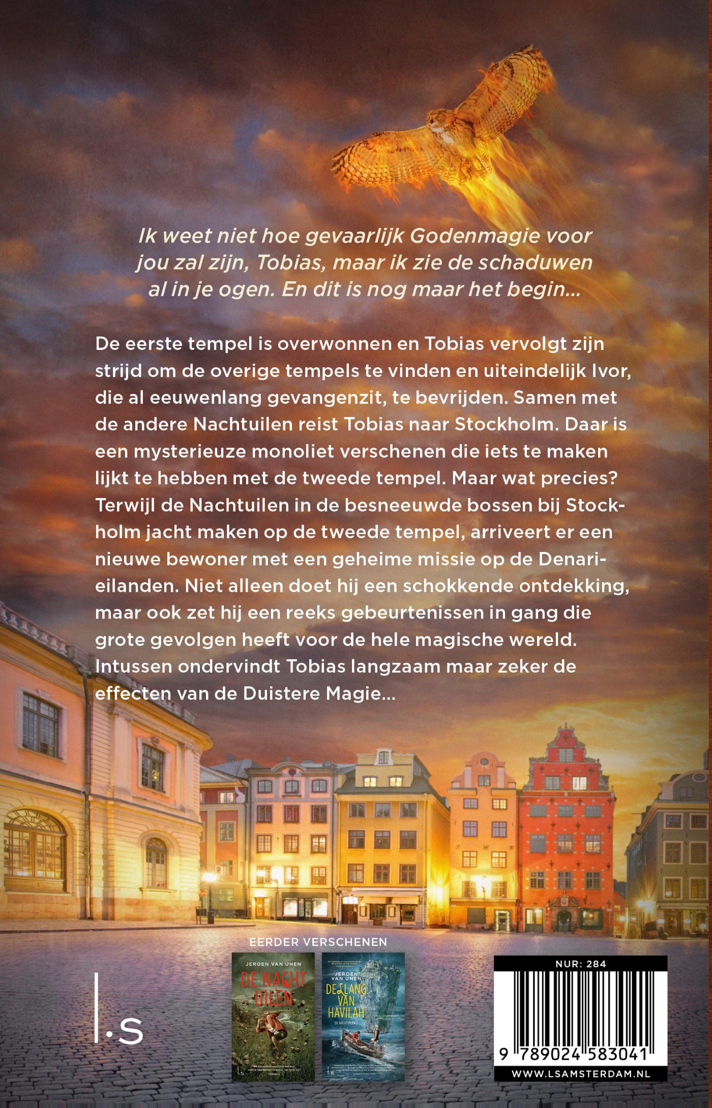 Achterkant van Het hart van de tijger