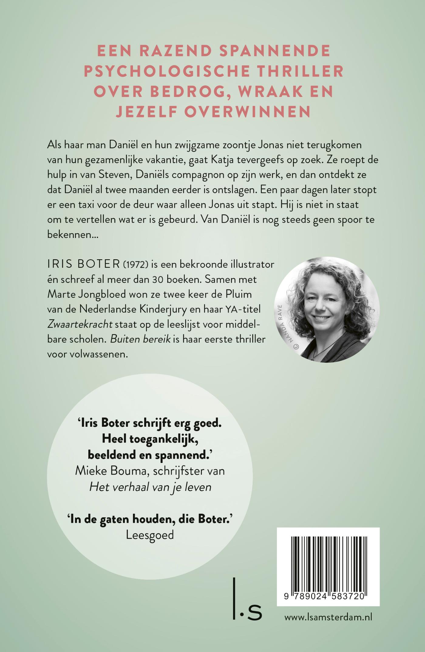 Achterkant van Buiten bereik