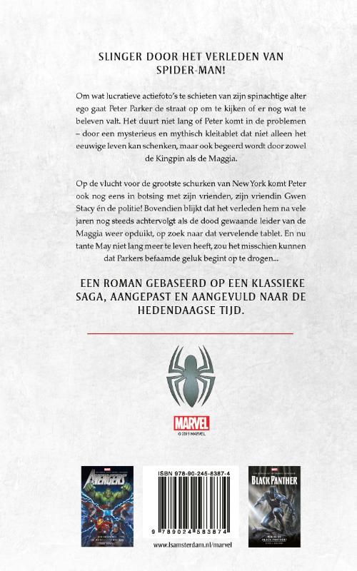 Achterkant van Spider-Man - Eeuwig jong