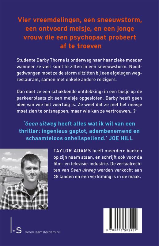 Achterkant van Geen uitweg