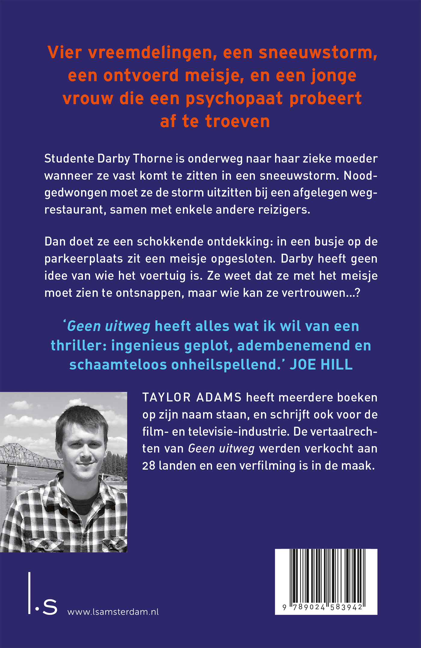 Achterkant van Geen uitweg