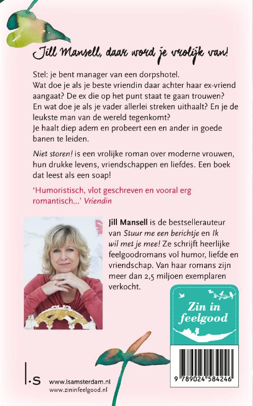 Achterkant van Niet storen!