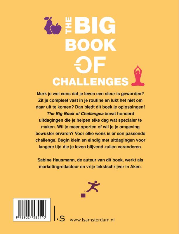 Achterkant van The big Book of Challenges