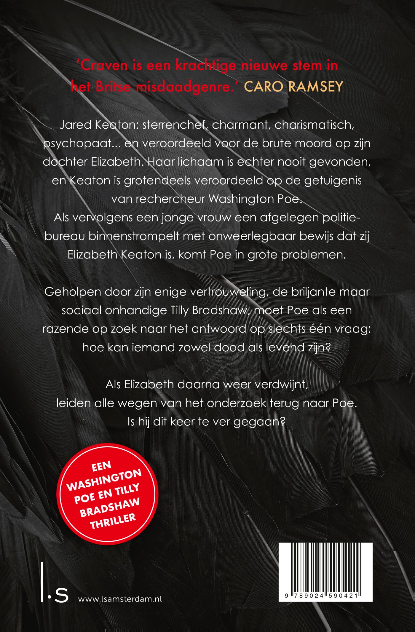 Achterkant van Zwarte zomer
