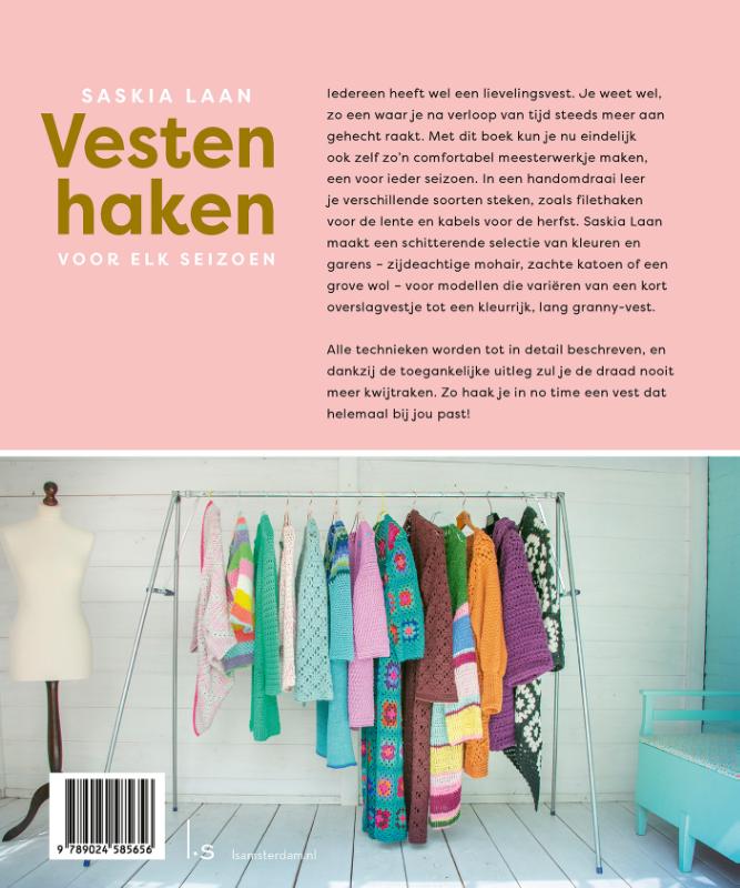 Achterkant van Vesten haken