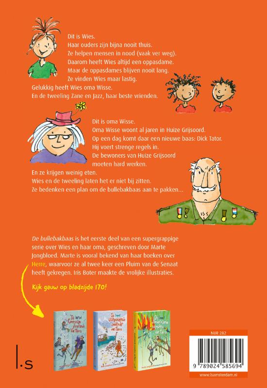 Achterkant van De bullebakbaas