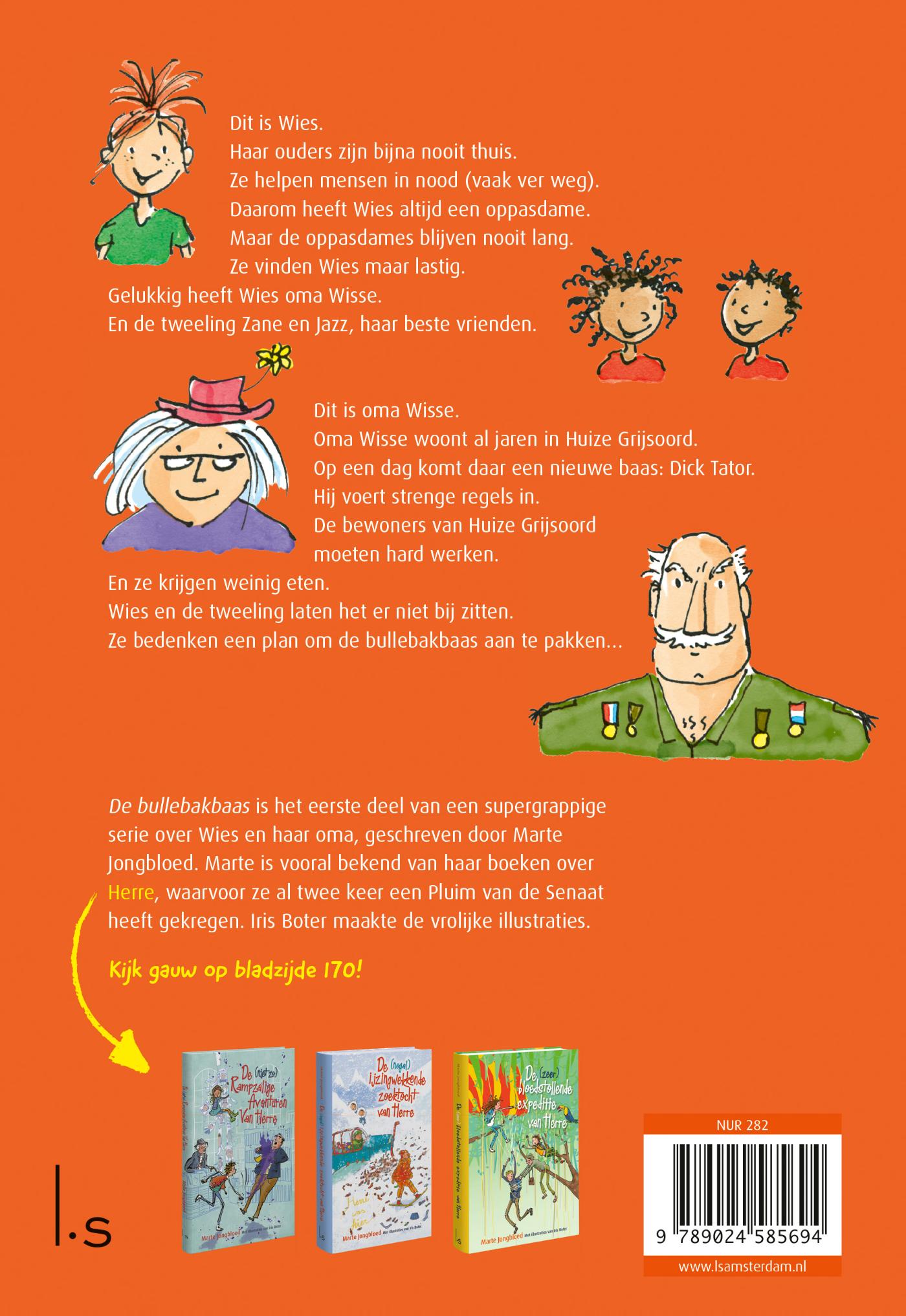 Achterkant van De bullebakbaas