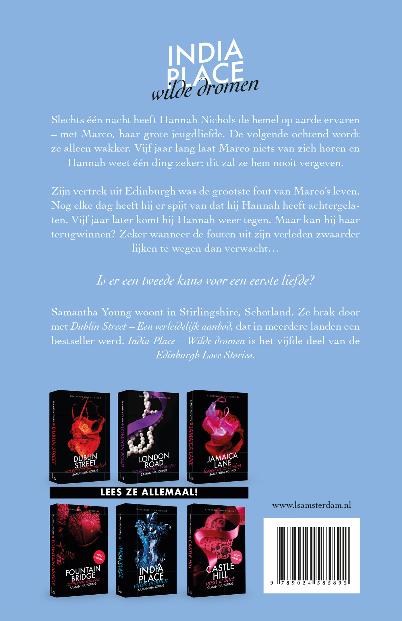 Achterkant van India Place - Wilde dromen