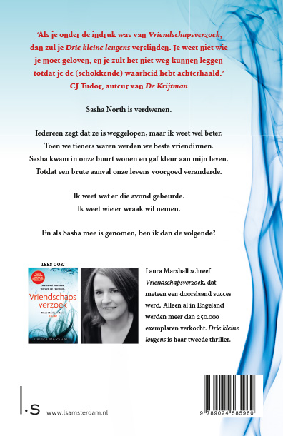Achterkant van Drie kleine leugens