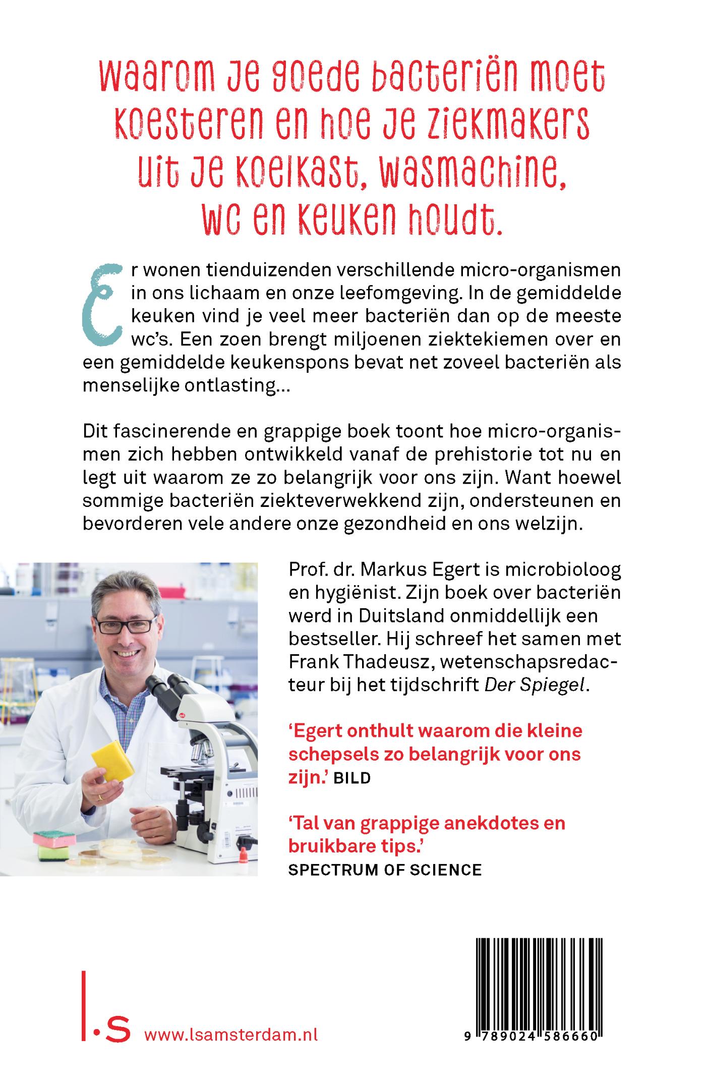 Achterkant van Het onzichtbare leven