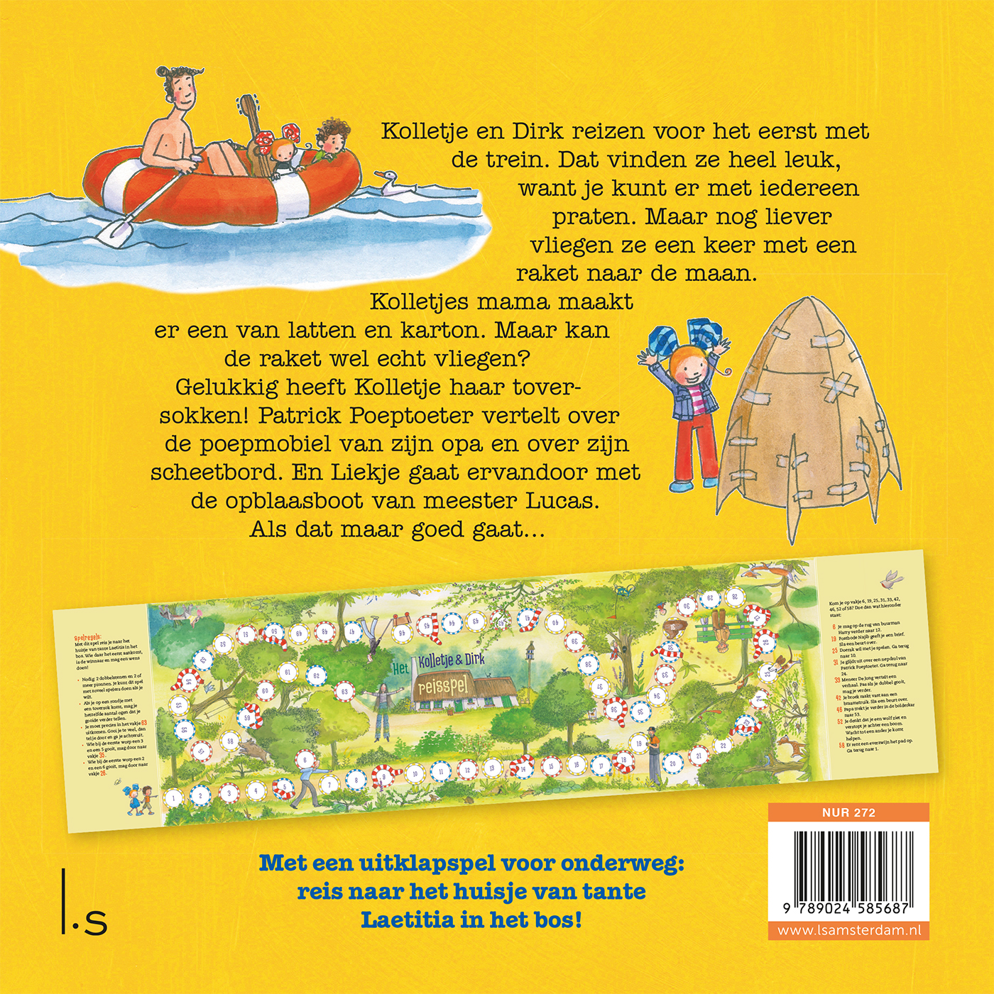 Achterkant van Samen op reis