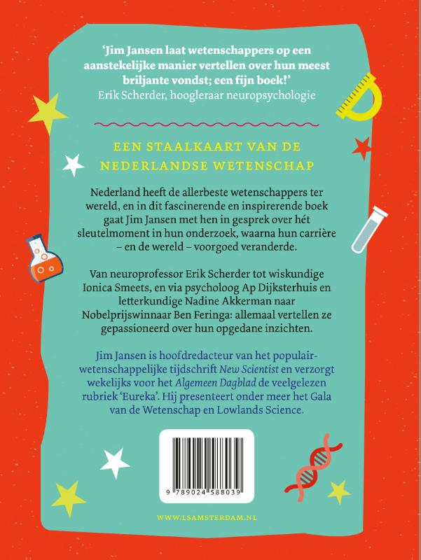 Achterkant van Eureka!