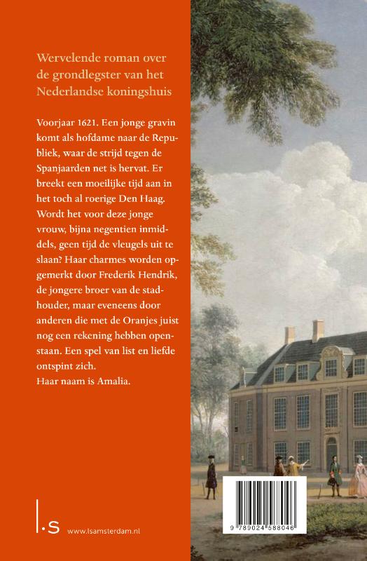 Achterkant van Amalia