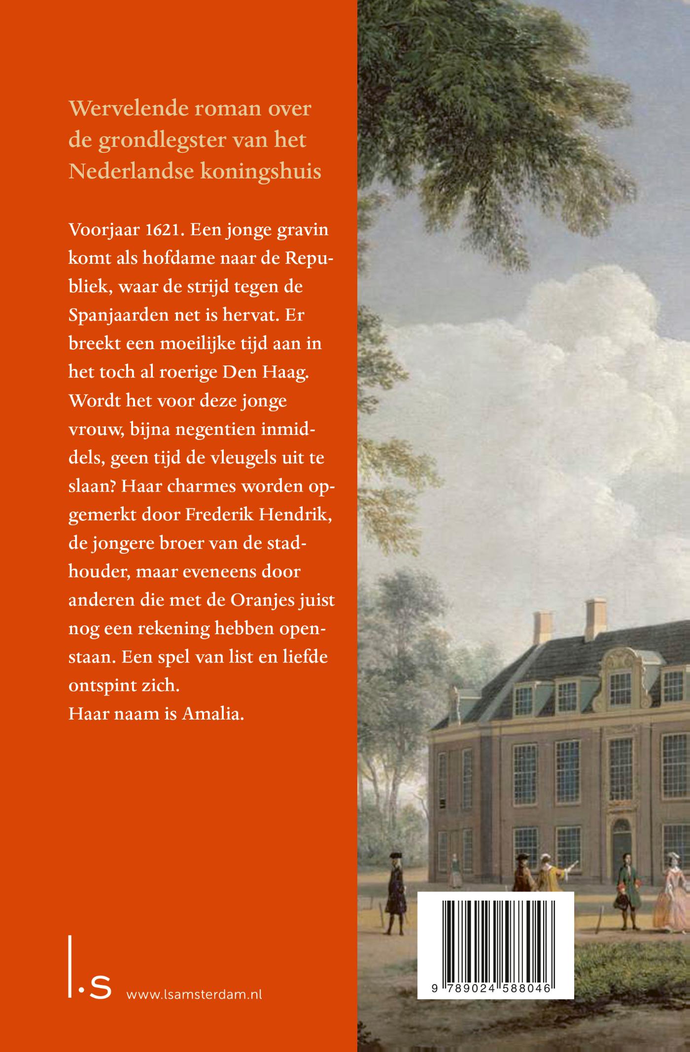 Achterkant van Amalia