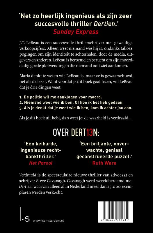 Achterkant van Verdraaid