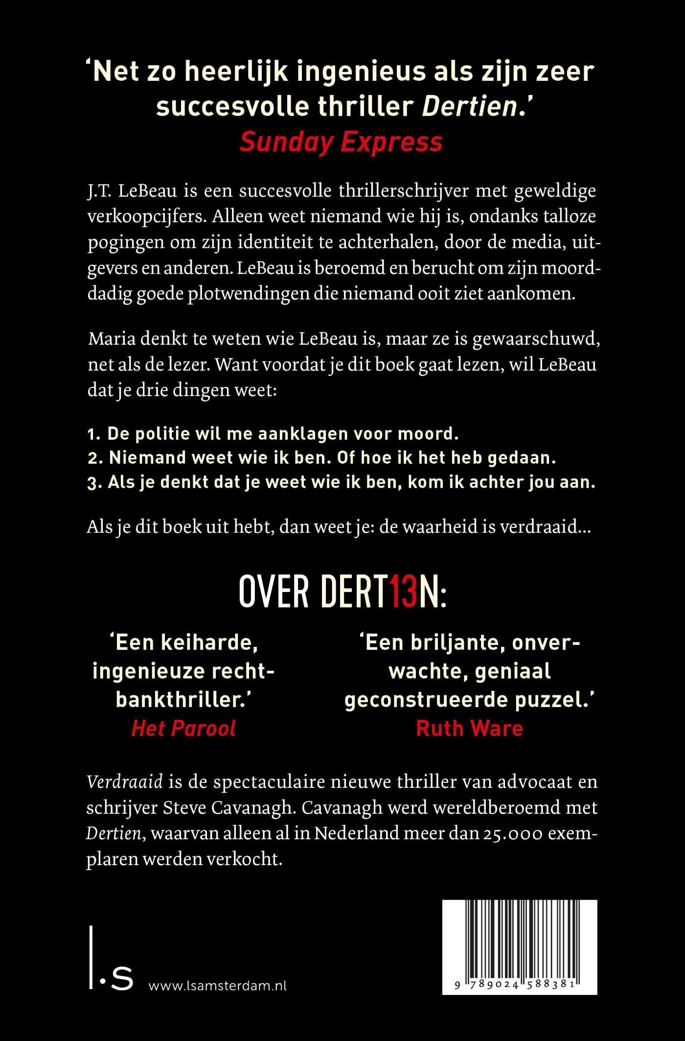 Achterkant van Verdraaid