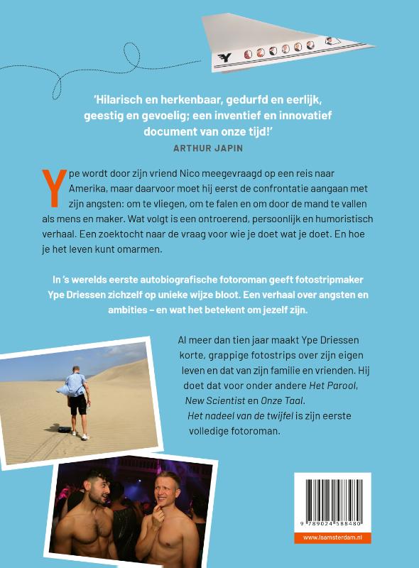 Achterkant van Het nadeel van de twijfel
