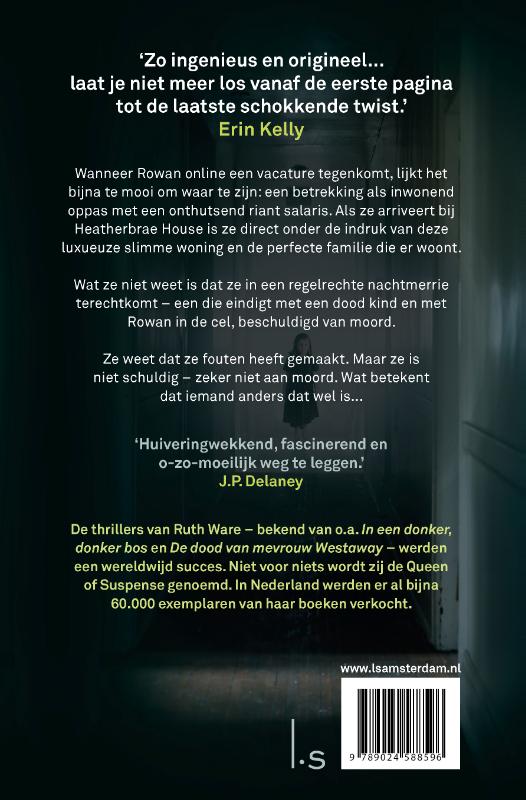 Achterkant van Door het sleutelgat