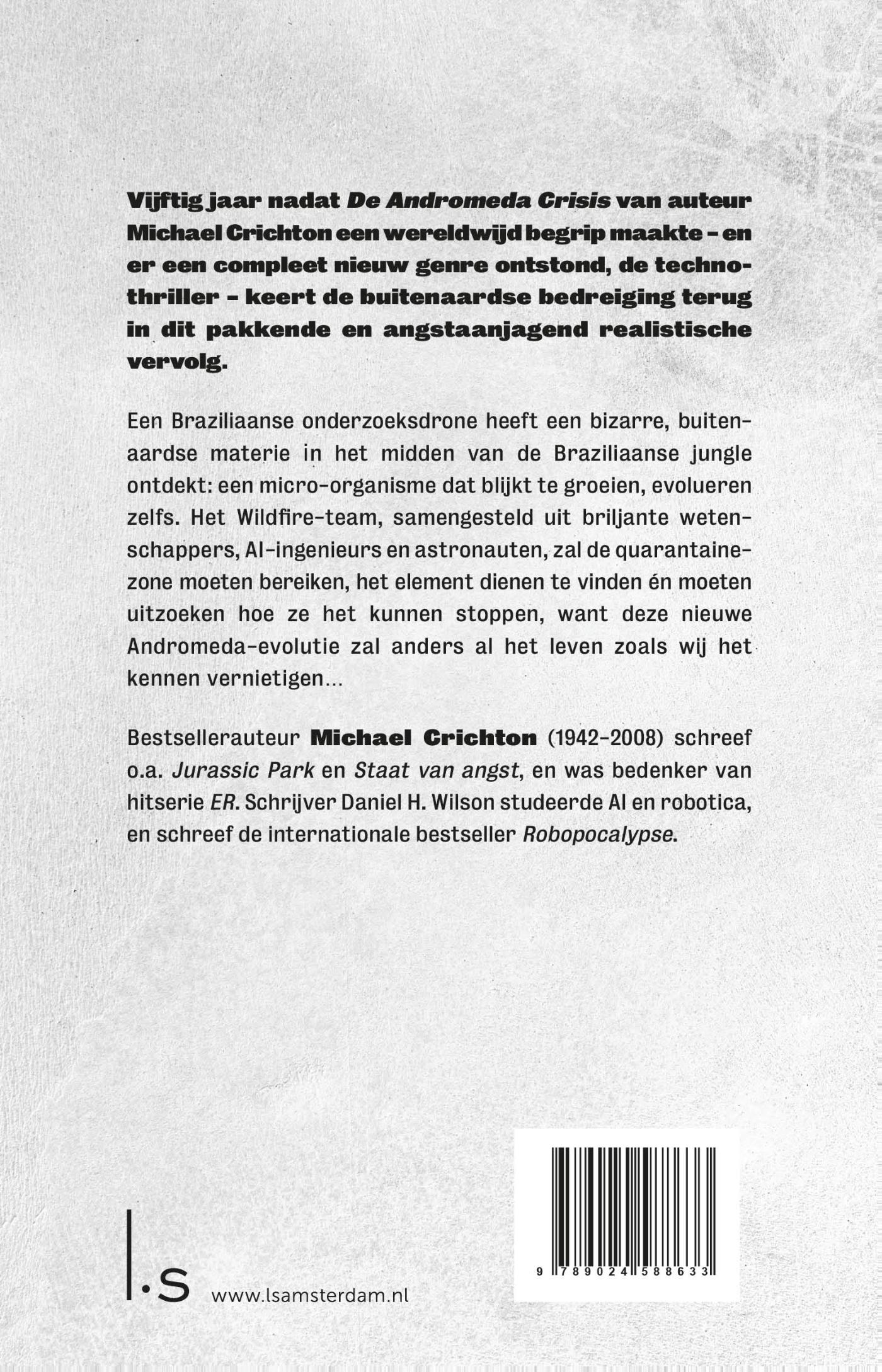 Achterkant van De Andromeda Evolutie