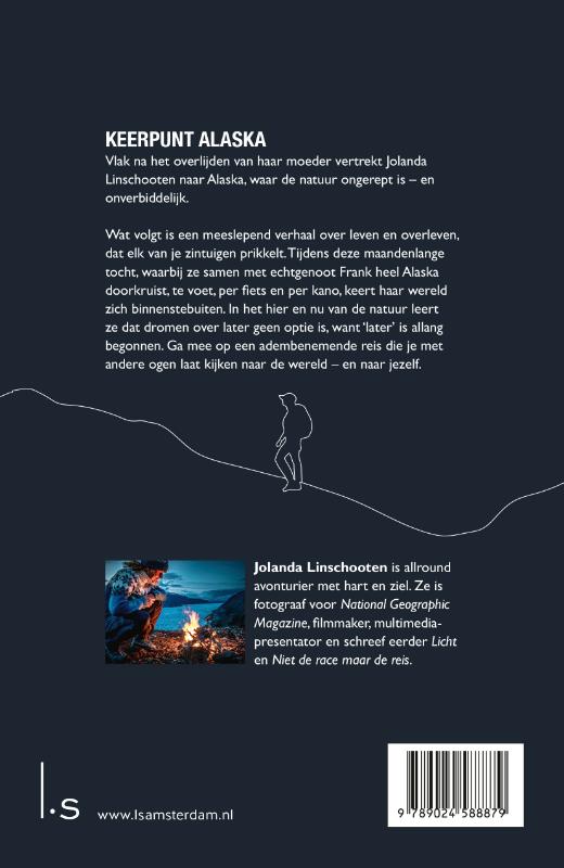 Achterkant van Keerpunt Alaska