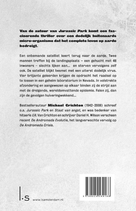 Achterkant van De Andromeda crisis