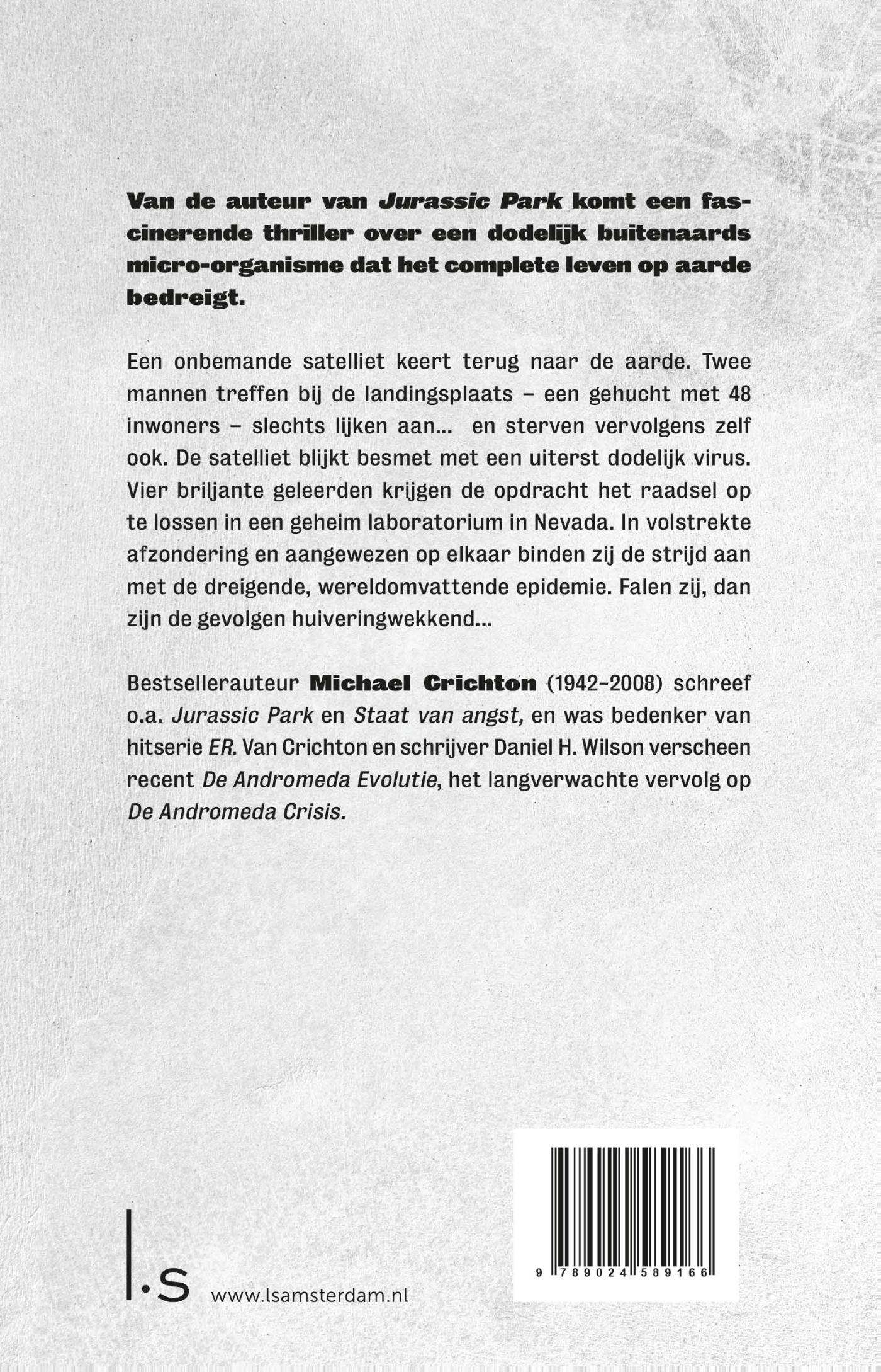 Achterkant van De Andromeda crisis