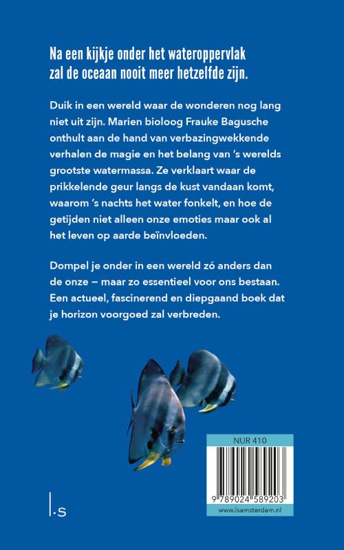 Achterkant van Het geheime leven van de oceaan