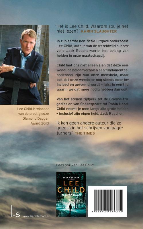 Achterkant van De held