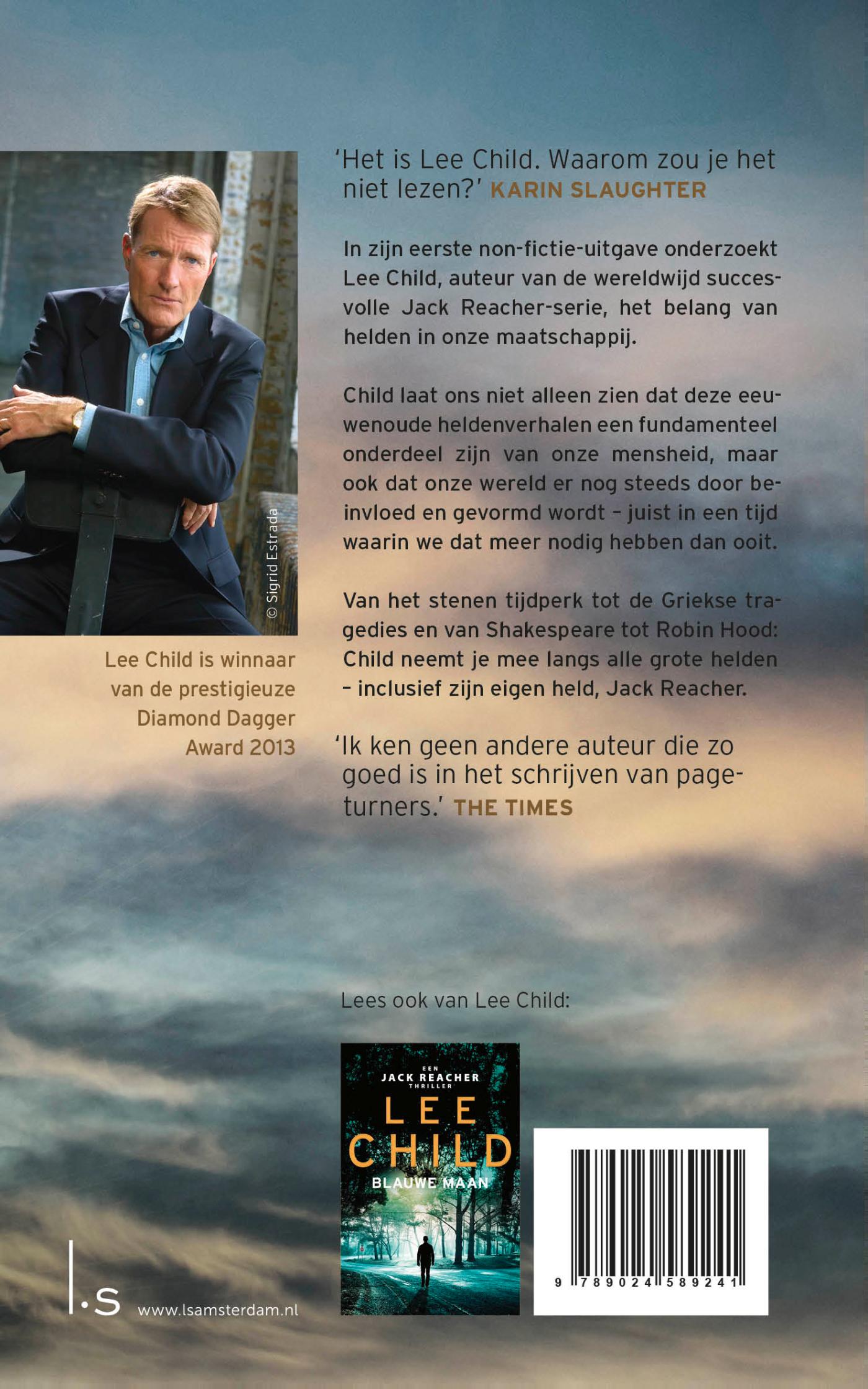 Achterkant van De held