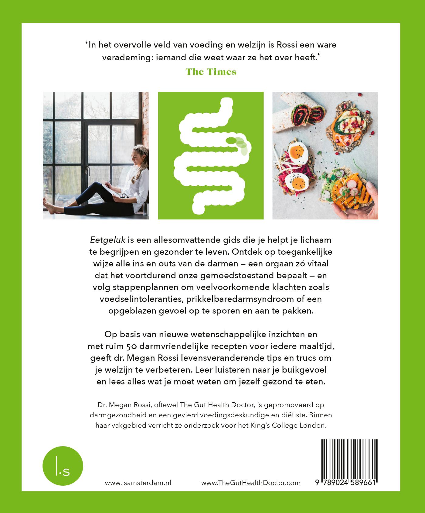 Achterkant van Eetgeluk