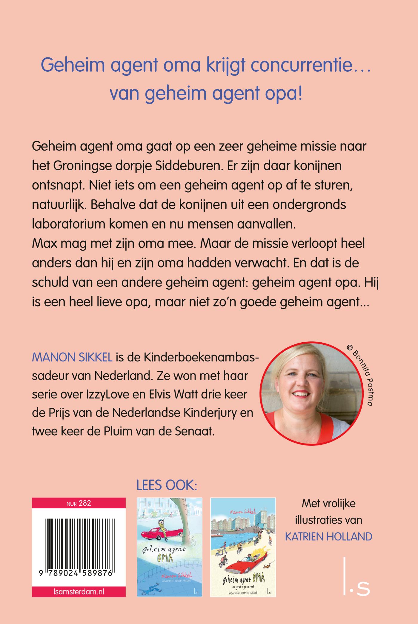 Achterkant van Geheim agent opa