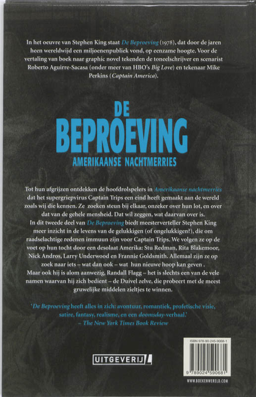 Achterkant van Amerikaanse nachtmerries
