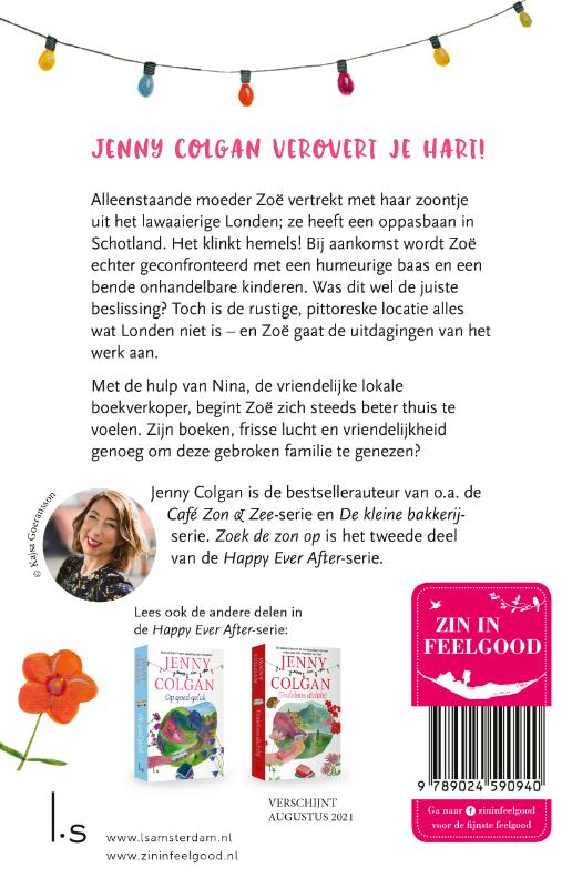 Achterkant van Zoek de zon op