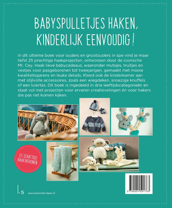 Achterkant van Het grote babyhaakboek