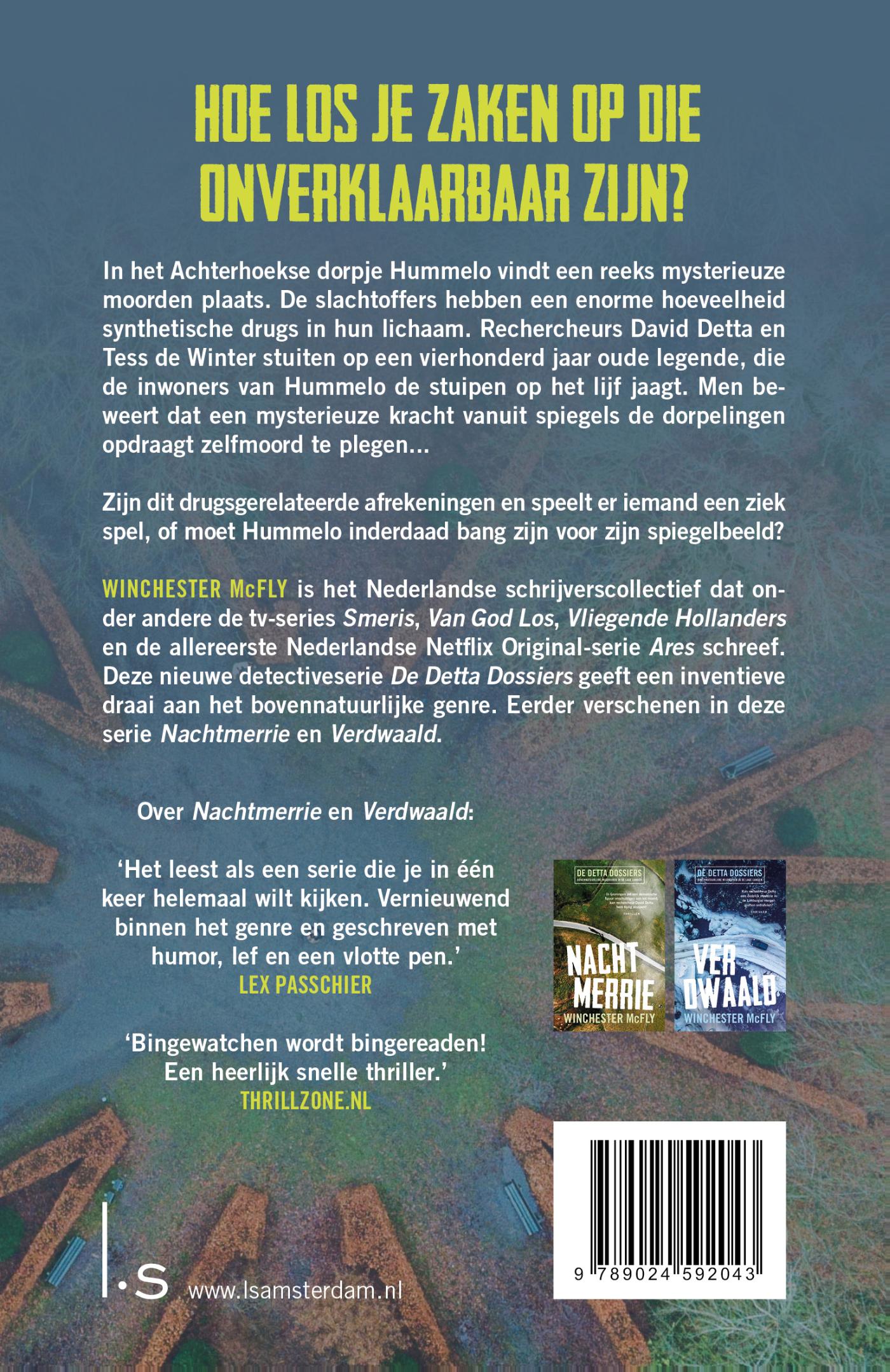 Achterkant van Contact