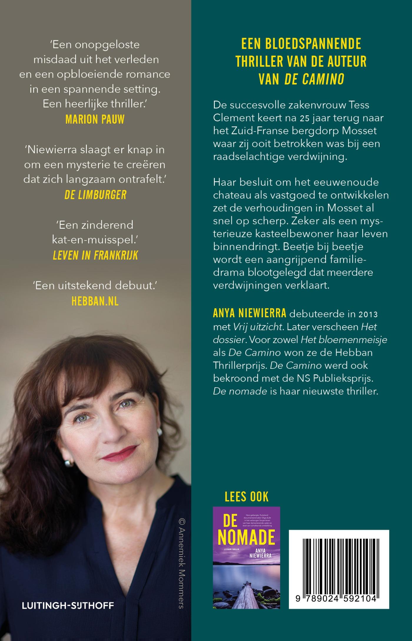 Achterkant van Vrij uitzicht