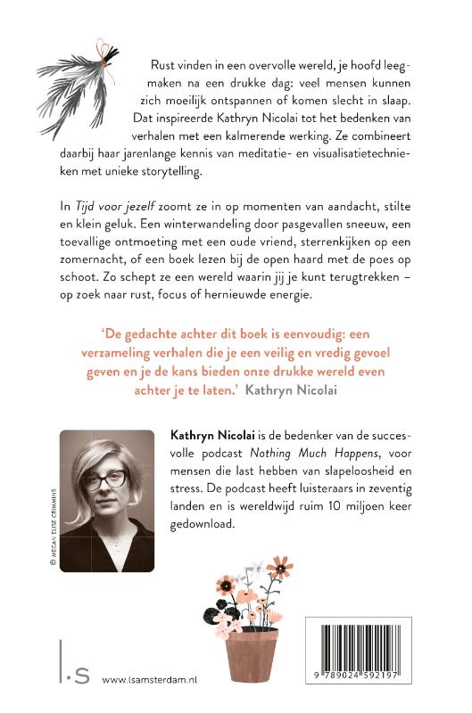 Achterkant van Tijd voor jezelf