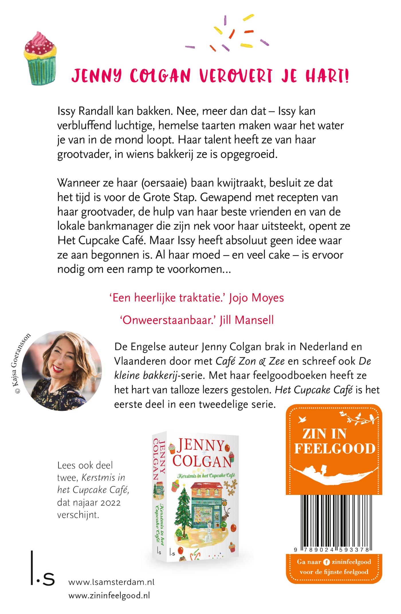 Achterkant van Het Cupcake Café