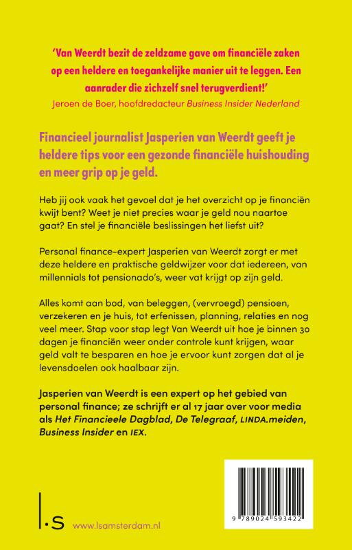 Achterkant van Financieel fit in 30 dagen