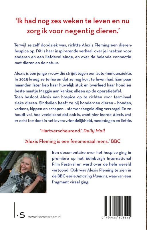 Achterkant van Alle dieren tellen mee