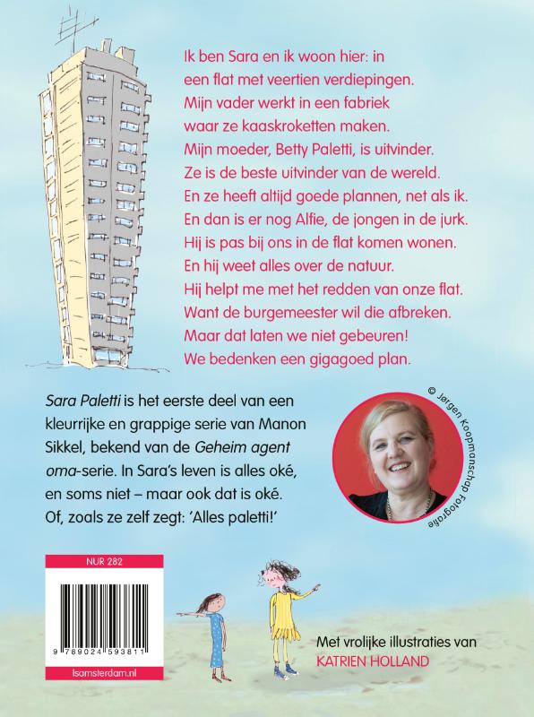 Achterkant van Sara Paletti
