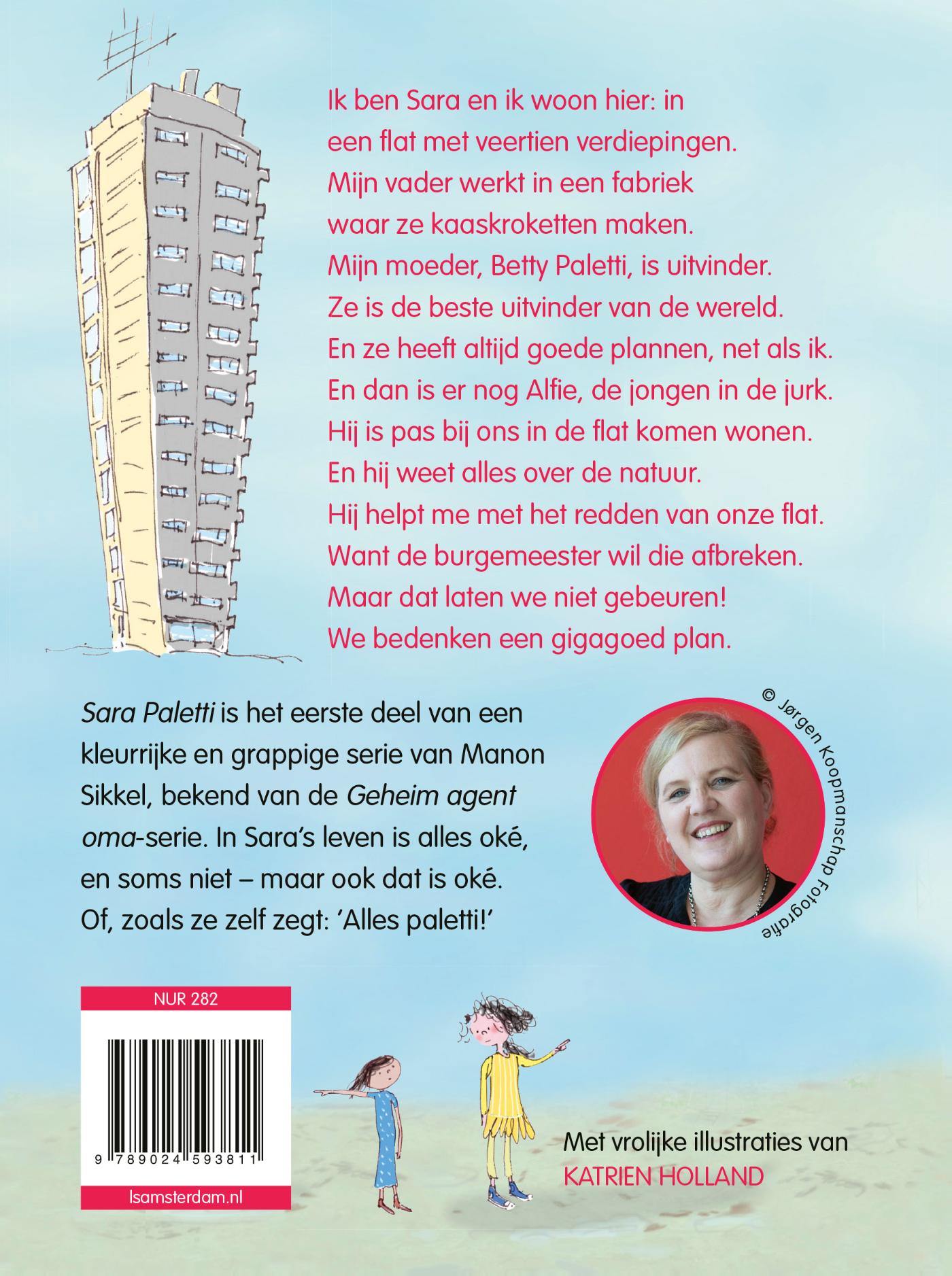 Achterkant van Sara Paletti