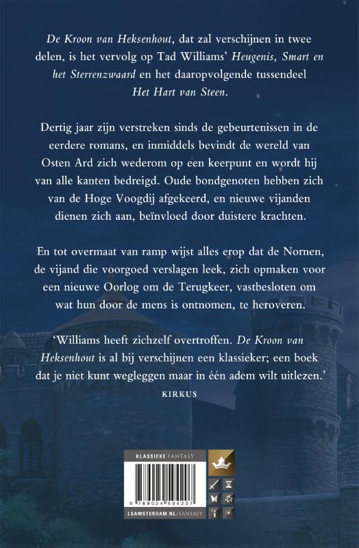 Achterkant van De Laatste Koning van Osten Ard