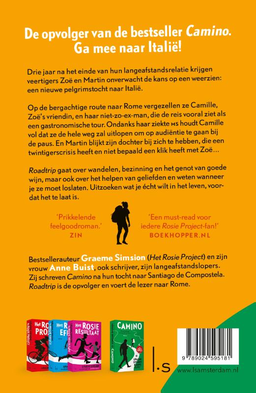 Achterkant van Roadtrip