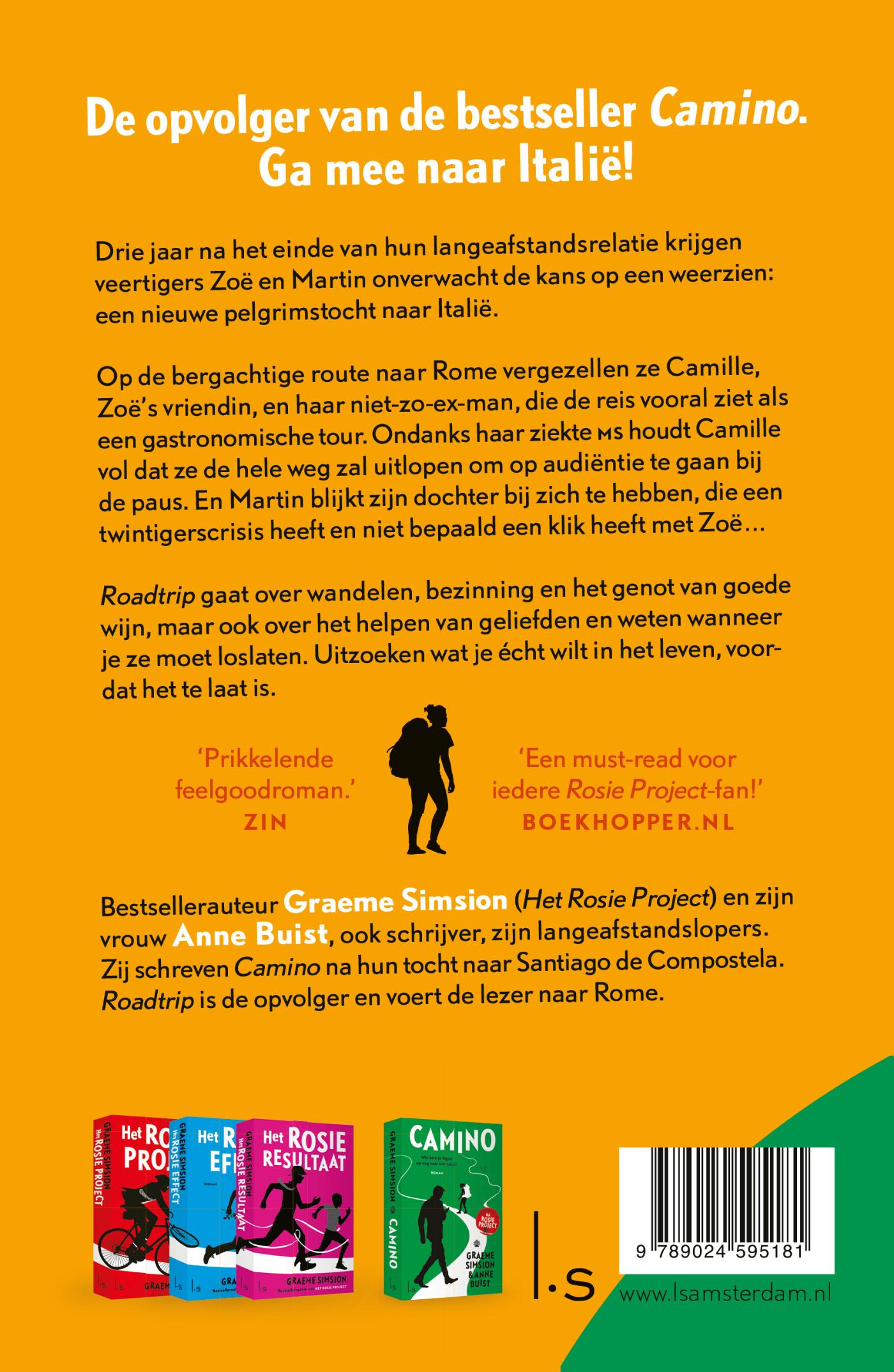 Achterkant van Roadtrip